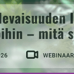 Webinaarin banneri, jossa hankkeiden (VICTIS ja Ympäristö OK) logot. Webinaarin nimi "Katse tulevaisuuden ICT-hankintoihin - mitä seuraavaksi) ja ajankohta (to 22.1.2026) esitetty keskellä kuvaa.